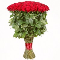 Букет из 101 розы высота 1.10 - заказать доставку цветов онлайн