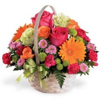 Корзина "Летние грезы" - заказать доставку цветов онлайн