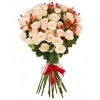 Букет из 11 спрей-роз - заказать доставку цветов онлайн