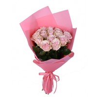Персиковый крем-брюле (букет из 23-х роз) - заказать доставку цветов онлайн