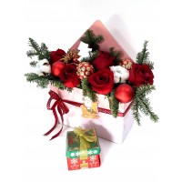Новогоднее письмо от Деда Мороза - заказать доставку цветов онлайн